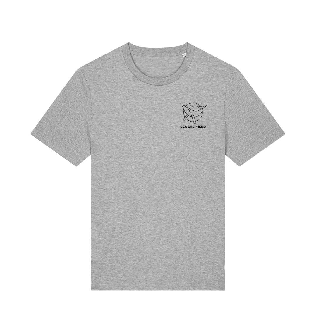 Heather Grey Printed T-shirt
